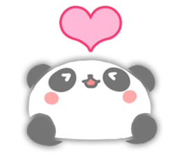 I am cute panda sticker #7127747