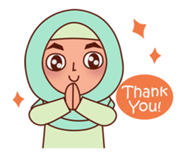 Jihab Muslim Stickers for daily use sticker #7243013