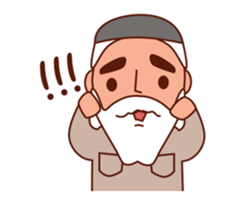 Jihab Muslim Stickers for daily use sticker #7243015