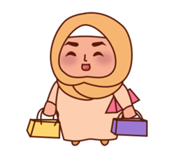 Jihab Muslim Stickers for daily use sticker #7243021