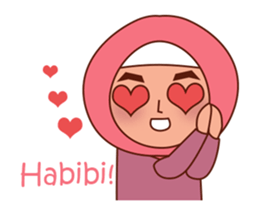 Jihab Muslim Stickers for daily use sticker #7243022