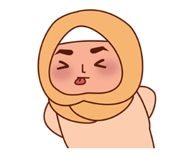 Jihab Muslim Stickers for daily use sticker #7243024