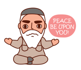 Jihab Muslim Stickers for daily use sticker #7243030