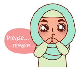 Jihab Muslim Stickers for daily use sticker #7243033