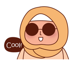 Jihab Muslim Stickers for daily use sticker #7243034