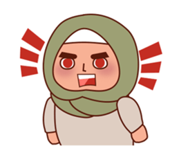 Jihab Muslim Stickers for daily use sticker #7243036