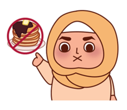 Jihab Muslim Stickers for daily use sticker #7243039