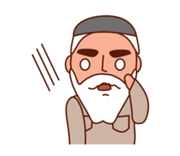 Jihab Muslim Stickers for daily use sticker #7243040