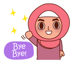 Jihab Muslim Stickers for daily use sticker #7243047