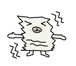 THE PAPER DOG sticker #7296215