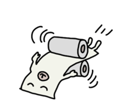 THE PAPER DOG sticker #7296220