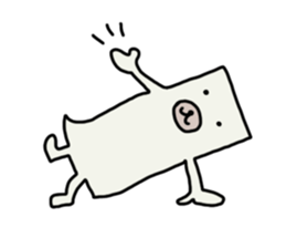 THE PAPER DOG sticker #7296230