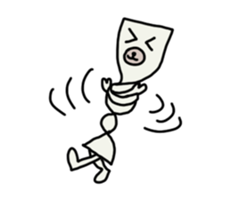 THE PAPER DOG sticker #7296234