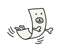 THE PAPER DOG sticker #7296235