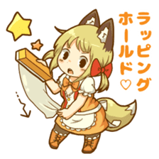 Coco fox girl 2 sticker #7307132