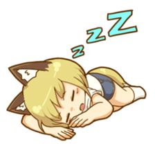 Coco fox girl 2 sticker #7307162