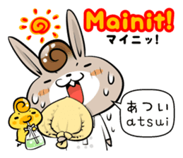 Tagalog & Japanese Basic greetings sticker #7318702