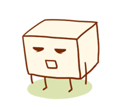 THE TOFU BOY sticker #7338997