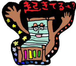 Stained glass style sticker #7386616