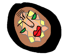Stained glass style sticker #7386633