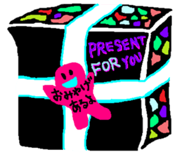 Stained glass style sticker #7386641