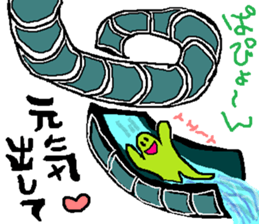 Stained glass style sticker #7386649