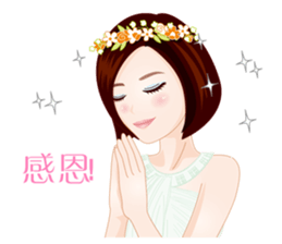 Goddess of Flower Remedy sticker #7394653