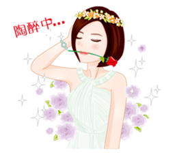 Goddess of Flower Remedy sticker #7394659