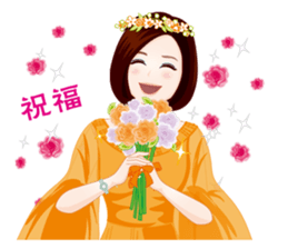 Goddess of Flower Remedy sticker #7394672