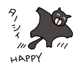 Hedgehog and flying squirrels sticker #7410045