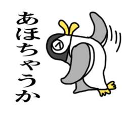 Penguin of Kansai accent sticker #7411767
