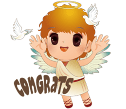 Angel Blessing No.1 sticker #7482100