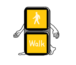 Traffic light's Shingo sticker #7502404