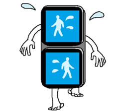 Traffic light's Shingo sticker #7502409