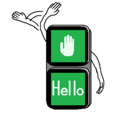 Traffic light's Shingo sticker #7502420