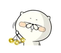 cat & pig!!! sticker #7709992