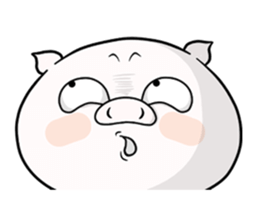 cat & pig!!! sticker #7709999