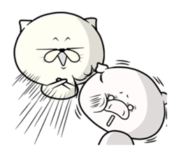 cat & pig!!! sticker #7710002