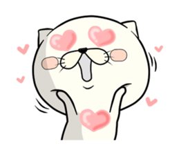 cat & pig!!! sticker #7710017