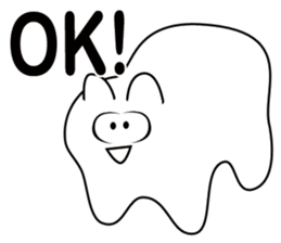 Pillow Cat Seal sticker #7714521