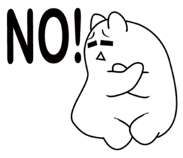 Pillow Cat Seal sticker #7714539