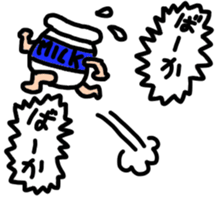 milk sticker sticker #7948318