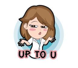 Irene Puffy Cheek Girl 01 (Eng) sticker #8102203