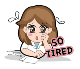 Irene Puffy Cheek Girl 01 (Eng) sticker #8102205