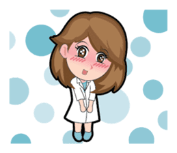 Irene Puffy Cheek Girl 01 (Eng) sticker #8102208