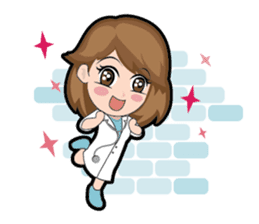 Irene Puffy Cheek Girl 01 (Eng) sticker #8102209