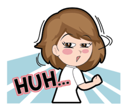 Irene Puffy Cheek Girl 01 (Eng) sticker #8102210