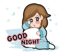 Irene Puffy Cheek Girl 01 (Eng) sticker #8102217