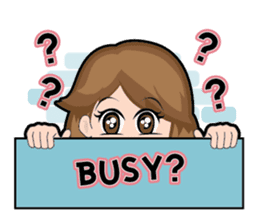 Irene Puffy Cheek Girl 01 (Eng) sticker #8102218