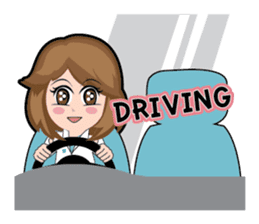 Irene Puffy Cheek Girl 01 (Eng) sticker #8102222